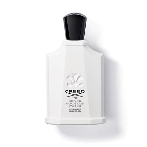 creed silver mountain shower gel.